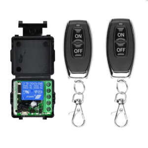 Receiver + 2 RF remotes